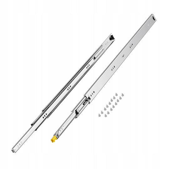 VEVOR DRAWER SLIDES FULL EXTENSION 250LBS 38.5 STEEL LOCK HEAVY DUTY