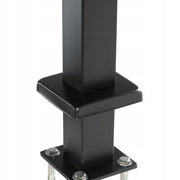 VEVOR 36 INCH CABLE RAILING POSTS STAINLESS STEEL BLACK NO HOLES