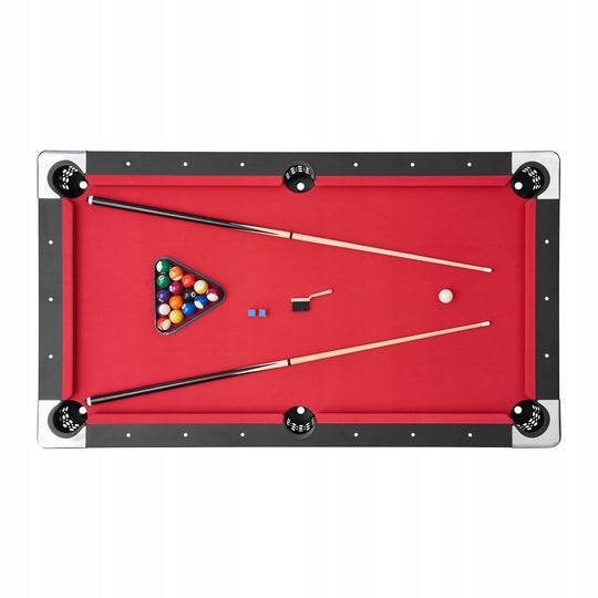VEVOR 183 CM PREMIUM POOL TABLE WITH ADJUSTABLE LEGS COMPLETE SET