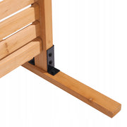VEVOR Wooden Room Divider 91X63X187 CM Solid Top Quality