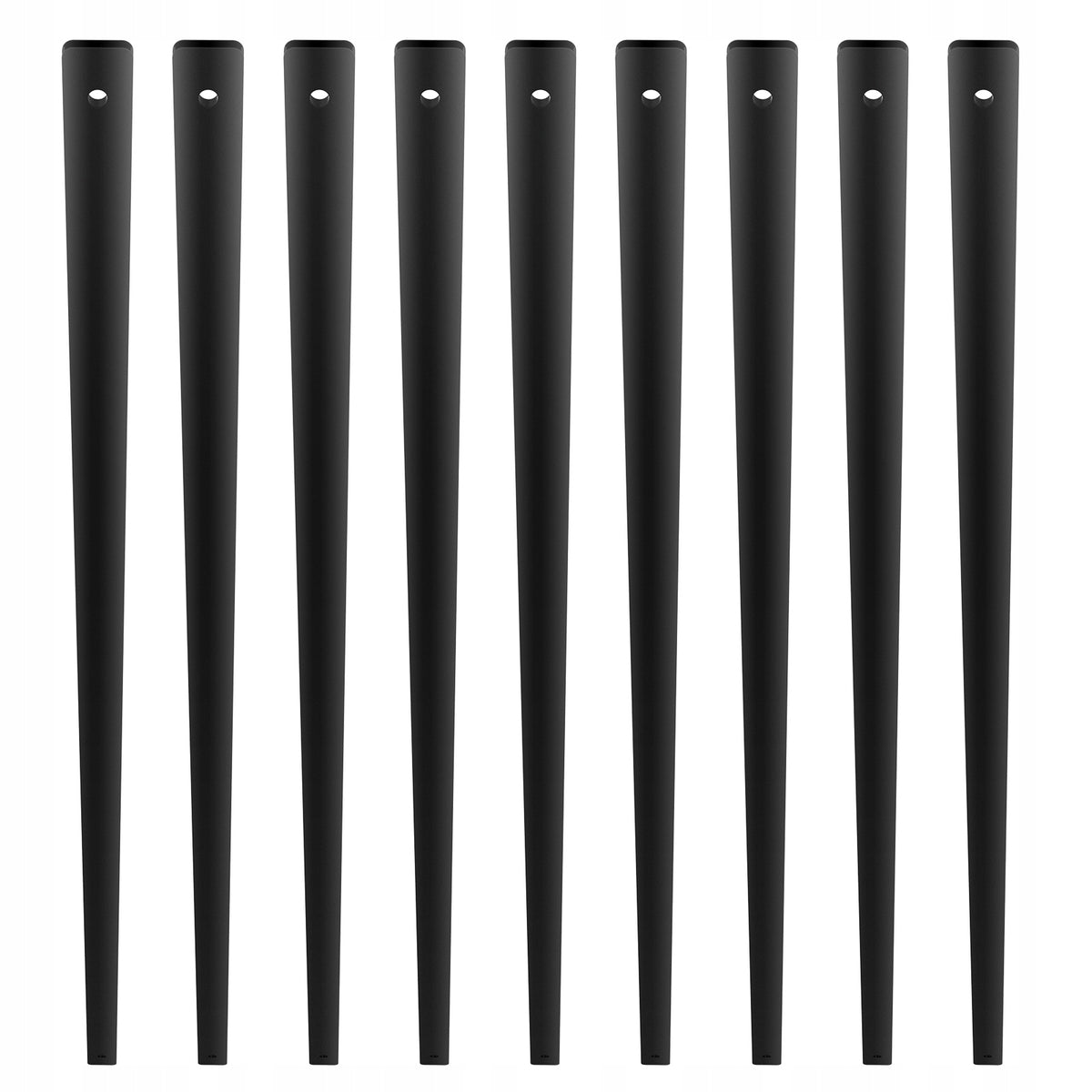 VEVOR METAL STAIR BALUSTERS 72 PCS 25X5.5X965MM FLAT DECORATIVE