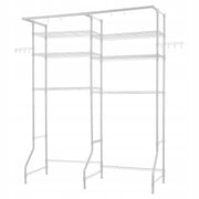 VEVOR 6-TIER ADJUSTABLE WASHER AND DRYER RACK CLOTHES STAND