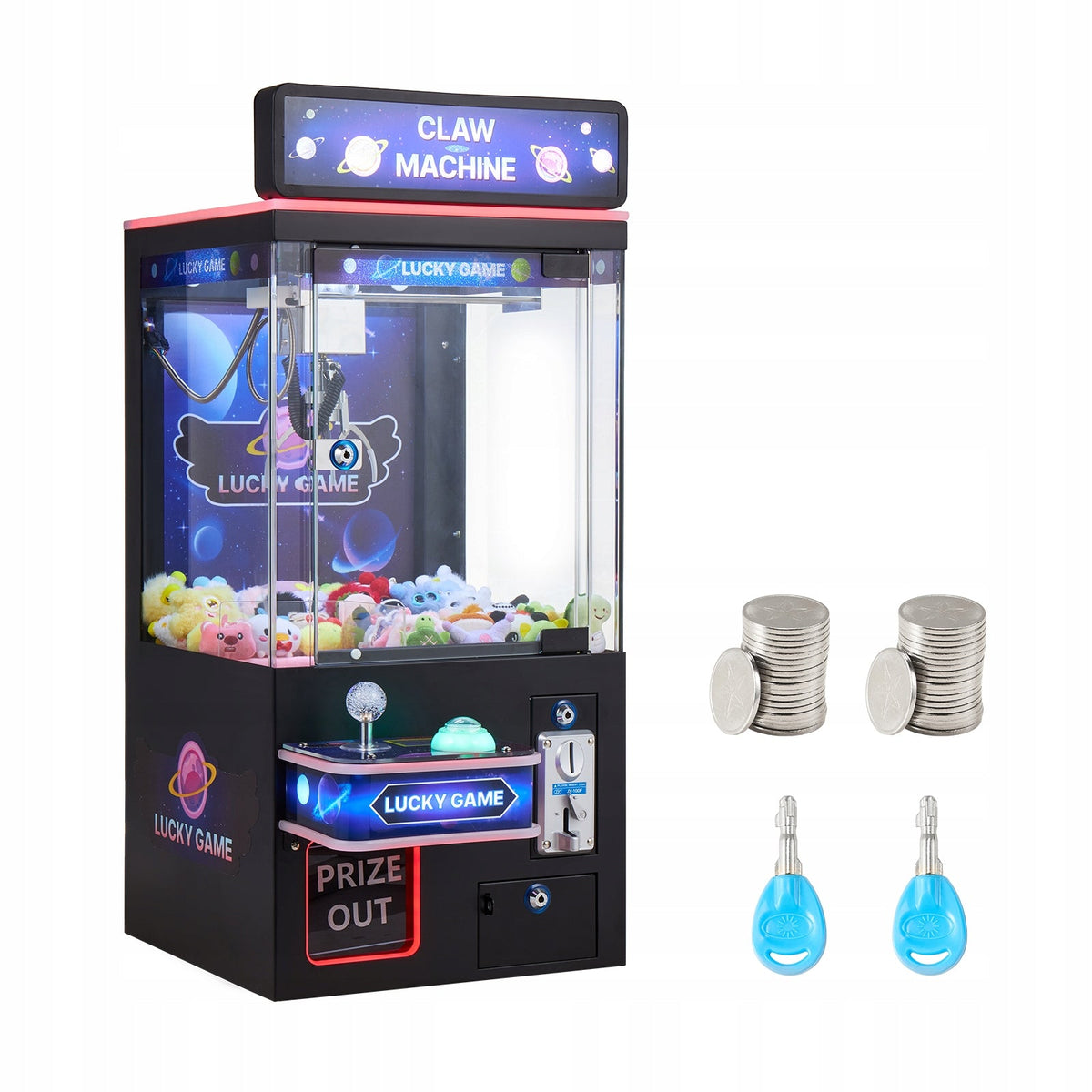 VEVOR PROFESSIONAL MEDIUM SIZE CLAW MACHINE WITH ADJUSTABLE