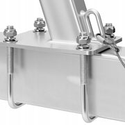 VEVOR BOAT TRAILER WINCH STAND WITH ROLLER AND 544 KG GALVANIZED WINCH