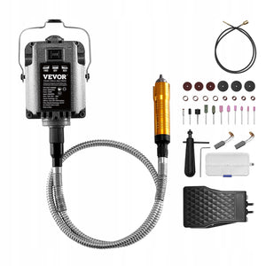 PROFESSIONAL FLEX SHAFT GRINDER VEVOR 1200W 30000RPM SET