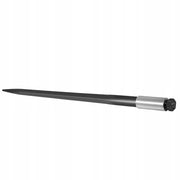 HEAVY-DUTY VEVOR LOADER TOOTH BALE SPEAR 4.5X99CM 1633KG CAPACITY BLACK