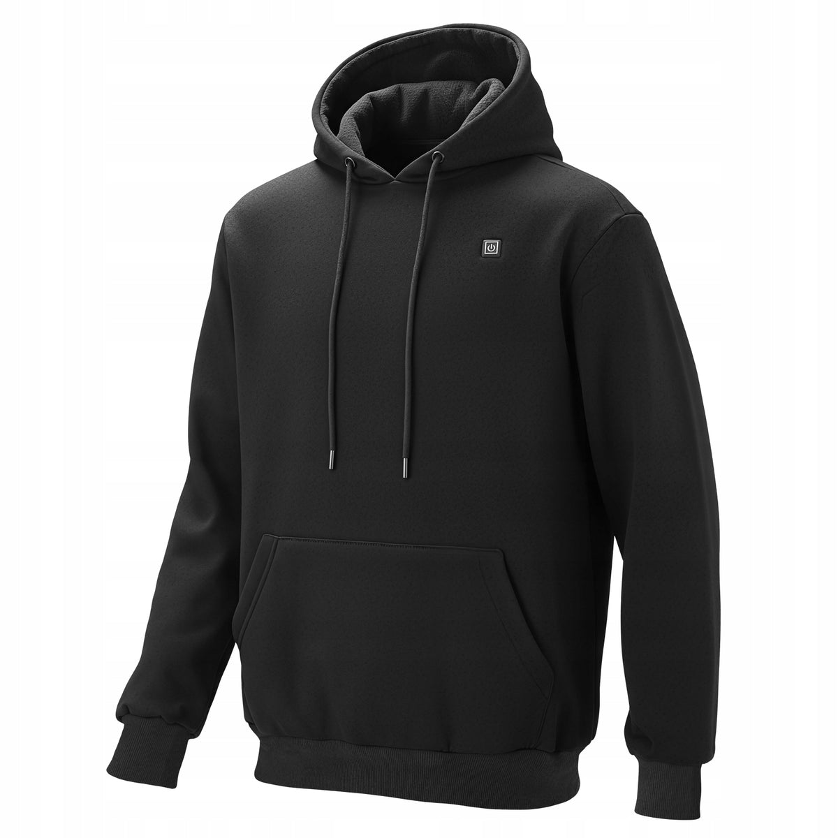 VEVOR HEATED HOODIE UNISEX 5 ZONES 16000MAH 7.4V 15W BLACK