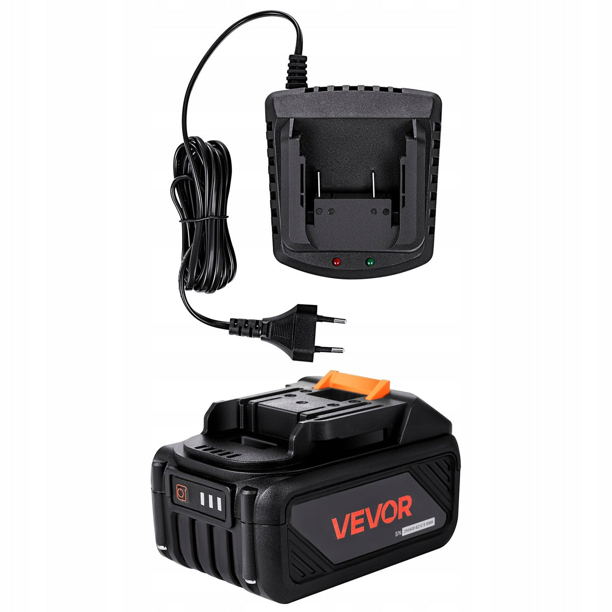 VEVOR BATTERY KIT 20V 4.0AH 4000MAH CHARGER MAKITA COMPACT