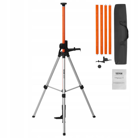 VEVOR ADJUSTABLE ALUMINUM HEAVY DUTY LASER LEVEL TRIPOD 1040-3400MM
