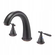 VEVOR ROMAN TUB FAUCET SET HEAVY DUTY WITH 2 HANDLES BRONZE