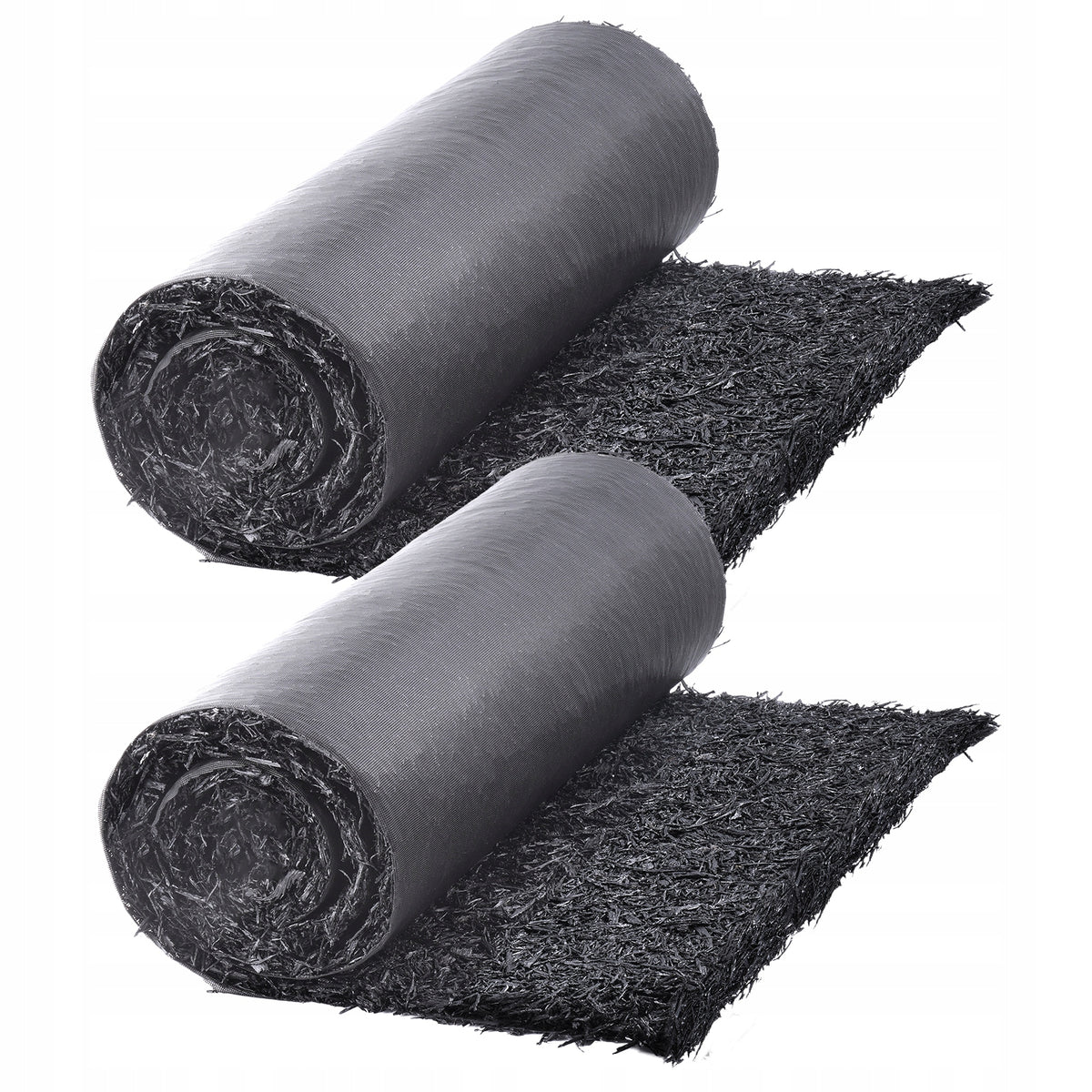 SET OF 2 STRONG VEVOR 2.44X0.56M RUBBER FLOOR MATS TOP QUALITY