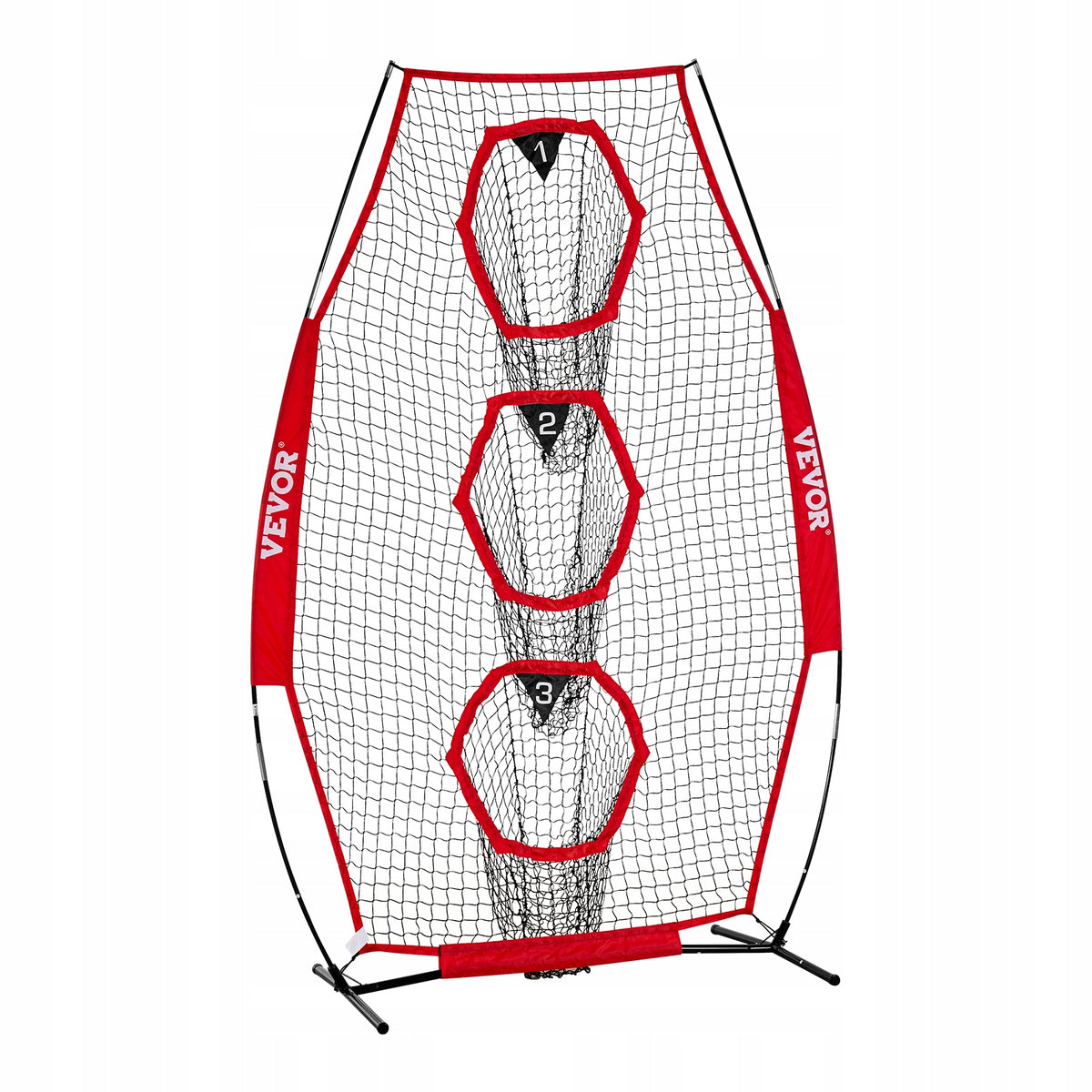 VEVOR FOOTBALL KICKING NET 168X77X245CM PROFESSIONAL
