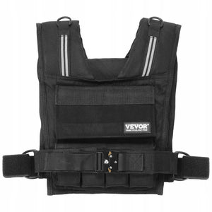 VEVOR ADJUSTABLE WEIGHTED VEST 15-85 KG STRONG AND COMFORTABLE