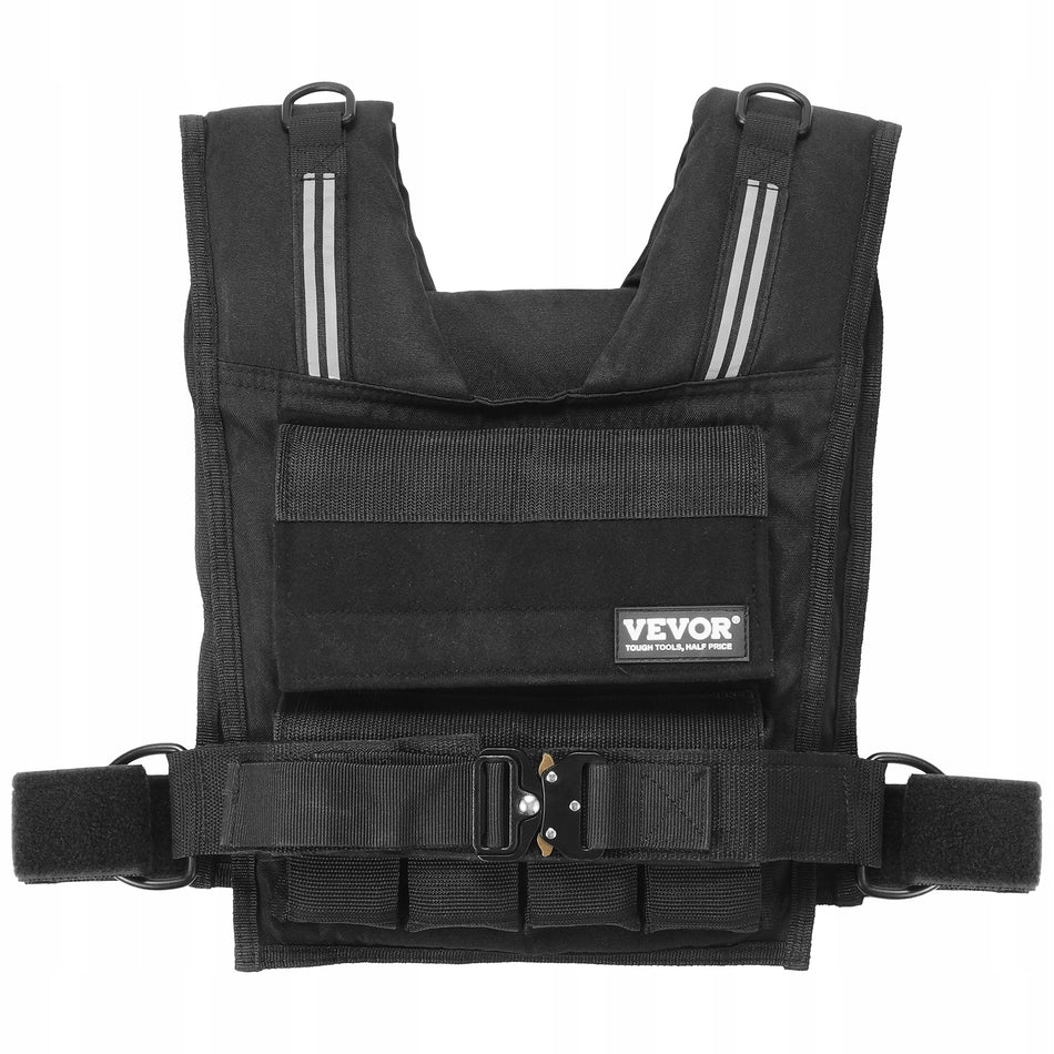 VEVOR ADJUSTABLE WEIGHTED VEST 15-85 KG STRONG AND COMFORTABLE