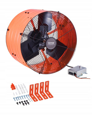 VEVOR ATTIC EXHAUST FAN 420X275MM 2940 CFM POWERFUL GABLE MOUNT