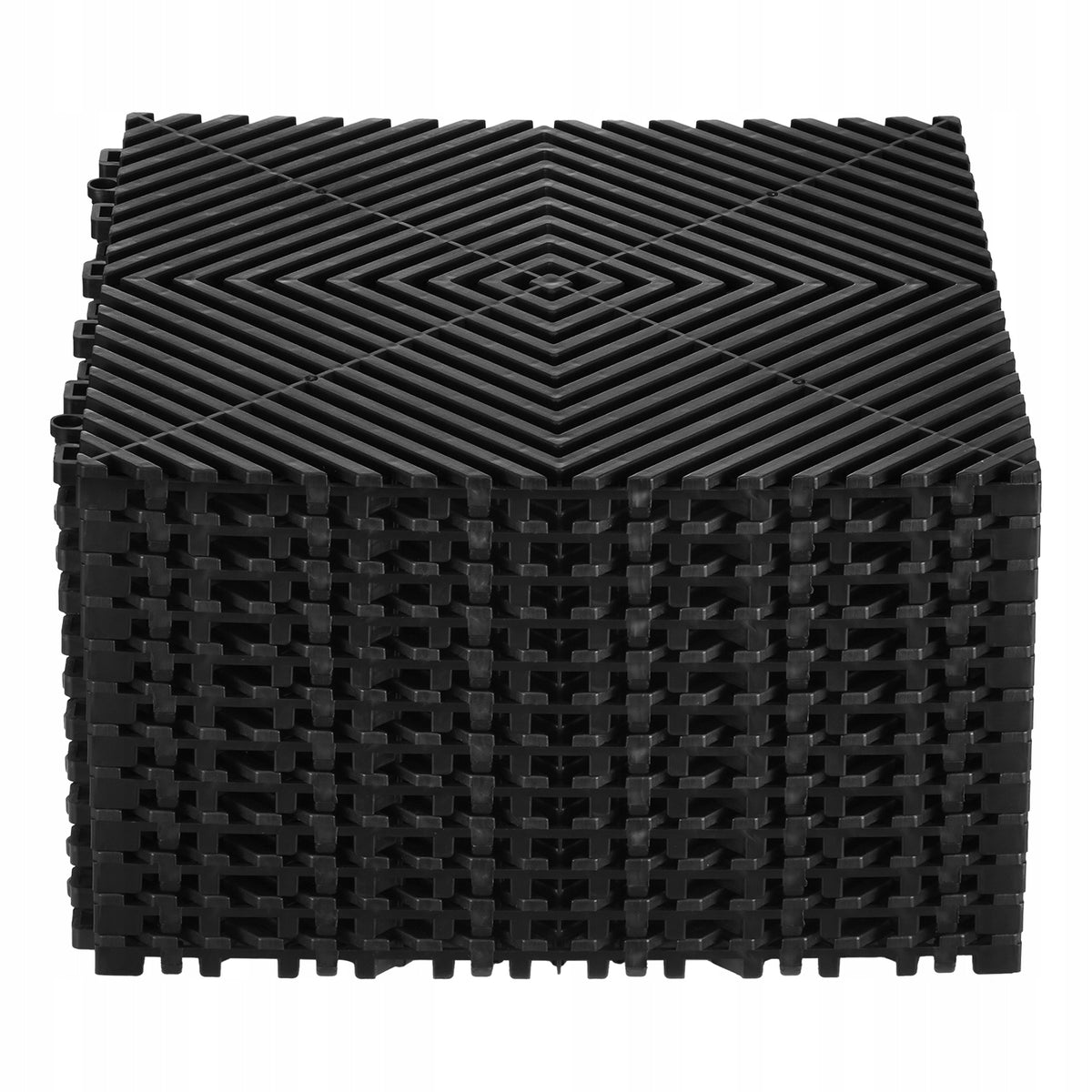 VEVOR DRAINAGE MAT 31X31 CM 12 PCS MODULAR PROFESSIONAL SYSTEM