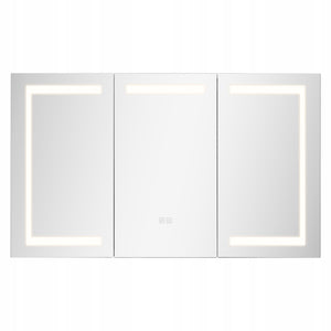 VEVOR LED MIRROR MEDICINE CABINET 100X60CM TOUCH STRONG