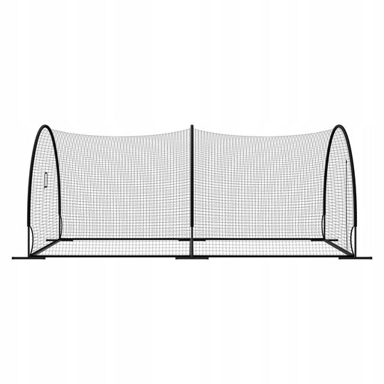 VEVOR 606 x 366 x 250 cm Professional Baseball Batting Cage Net