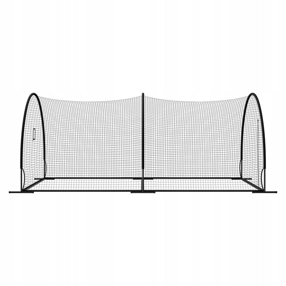 VEVOR 606 x 366 x 250 cm Professional Baseball Batting Cage Net