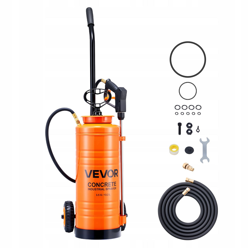VEVOR Professional 14L Stainless Steel Pressure Sprayer