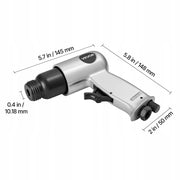 PNEUMATIC HAMMER VEVOR 4500 BPM 40MM STROKE 4 CHISELS ROBUST AND LIGHTWEIGHT