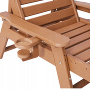 VEVOR HDPE GARDEN LOUNGER STRONG 181 KG 6-POSITION ADJUSTABLE ARMREST