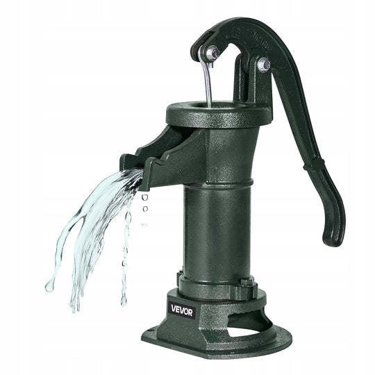 VEVOR Cast Iron Antique Hand Pump, 7.6M Lift for Garden Irrigation