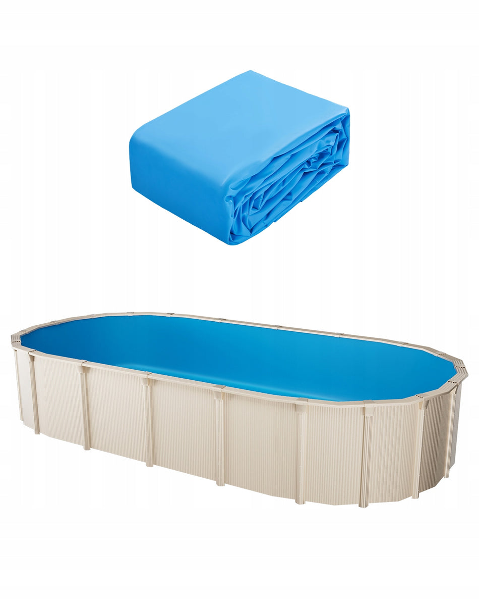 PREMIUM VEVOR OVAL SWIMMING POOL LINER 500X300X120CM VINYL
