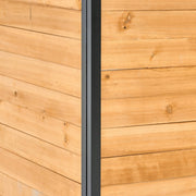 VEVOR WOODEN PRIVACY SCREEN 1100X982 MM 2 PANELS STURDY EASY