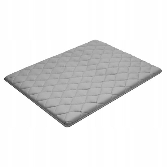 VEVOR FOLDABLE FUTON MATTRESS TATAMI 2032X1524X63.5MM GREY PREMIUM