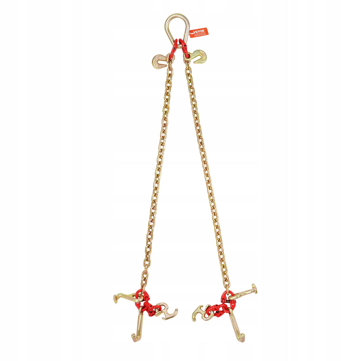 VEVOR G80 5/16" x 3 FT TOW CHAIN WITH V-STRAP