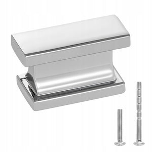 VEVOR FURNITURE KNOBS 10 PCS CHROME ZINC ALLOY DRAWER HANDLES SIMPLE