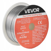 VEVOR 0.8MM E71T-11 FLUX CORED WIRE FOR GASLESS MIG WELDING 0.9KG