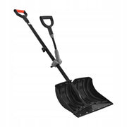 SNOW SHOVEL VEVOR 455X320 MM STRONG PLASTIC ALUMINIUM BLADE D-GRIP HANDLE