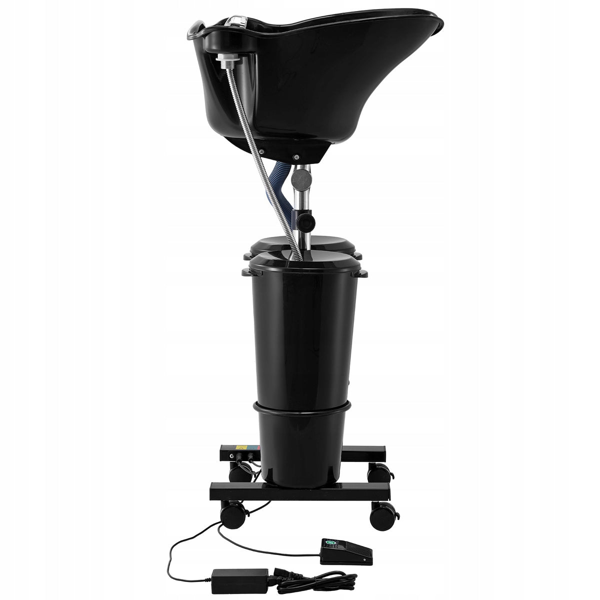 VEVOR HAIRDRESSER'S SINK WITH ELECTRIC PUMP ADJUSTABLE HEIGHT SOLID