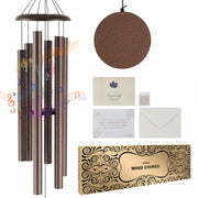 VEVOR 127 CM WIND CHIME 6 TUBES DEEP TONE SOLID DECOR