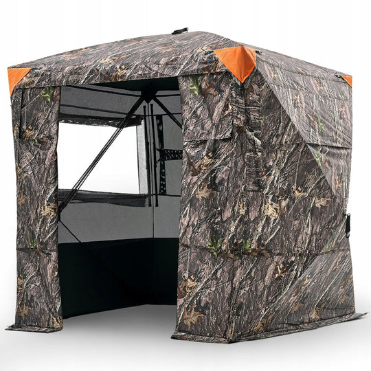 VEVOR HUNTING BLIND TENT FOR 4-5 PEOPLE WATERPROOF CAMOUFLAGE 270