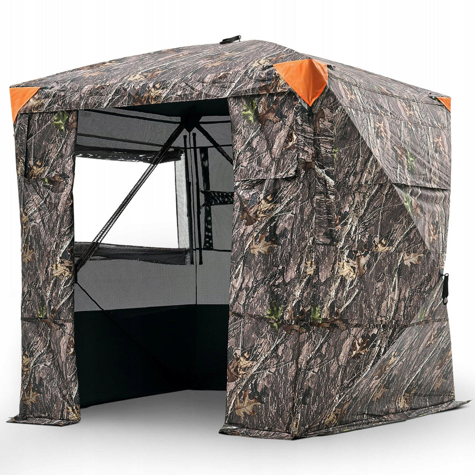 VEVOR HUNTING BLIND TENT FOR 4-5 PEOPLE WATERPROOF CAMOUFLAGE 270
