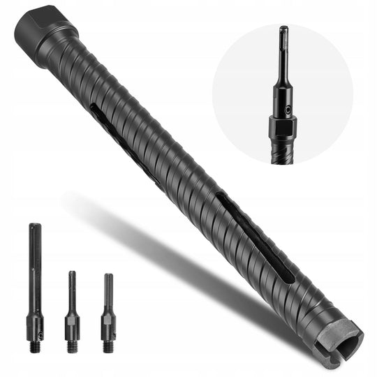 VEVOR 25MM 241MM M16 DRY DIAMOND CORE DRILL BIT PREMIUM SET