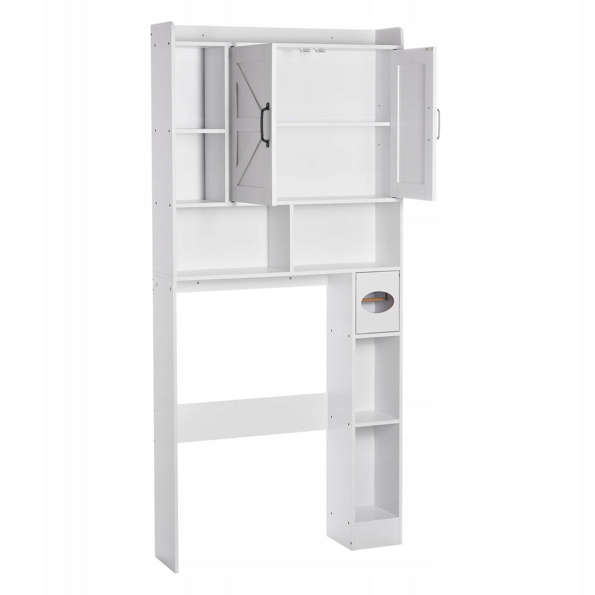 VEVOR BATHROOM CABINET WITH DOUBLE DOORS AND ADJUSTABLE SHELF STRONG