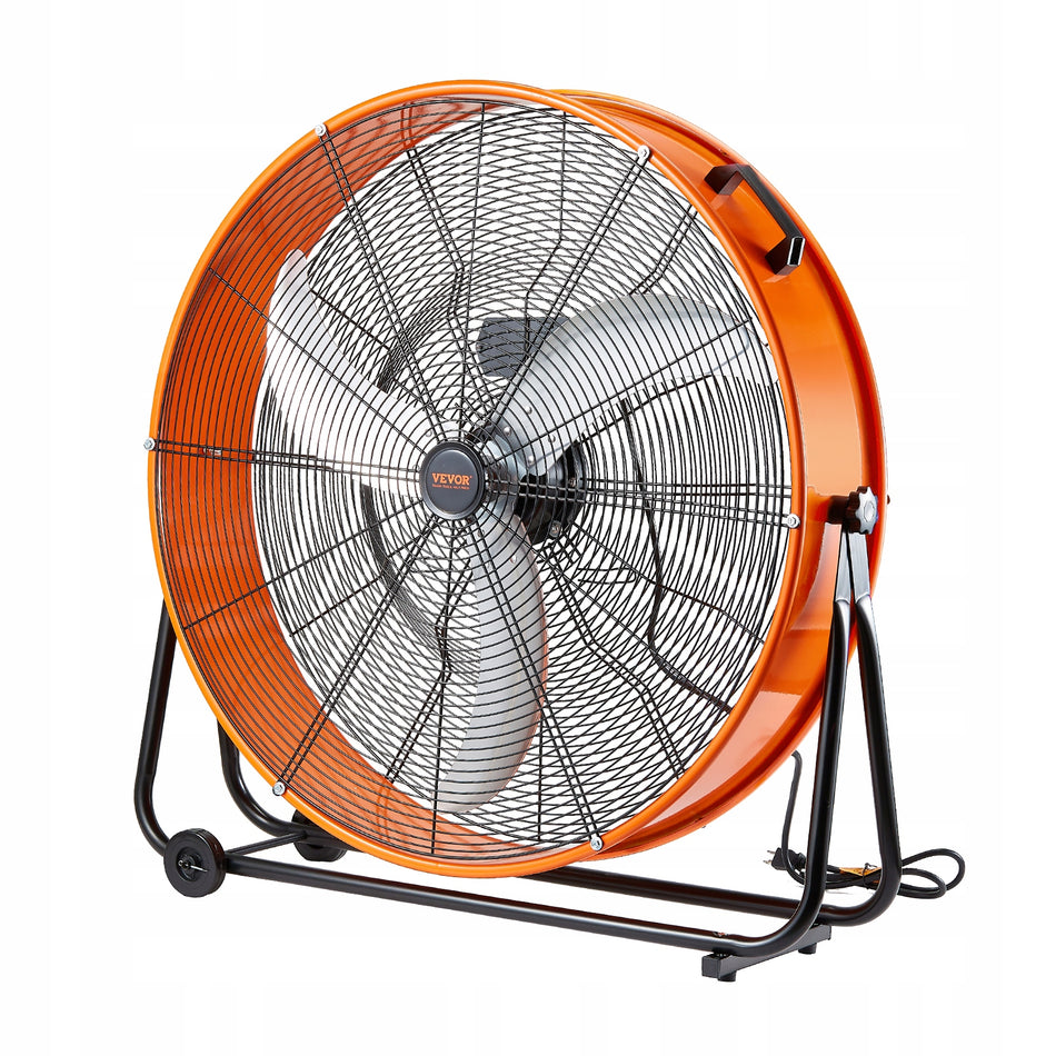 VEVOR 30 INCH INDUSTRIAL DRUM FAN 3 SPEEDS 13000 CFM POWERFUL