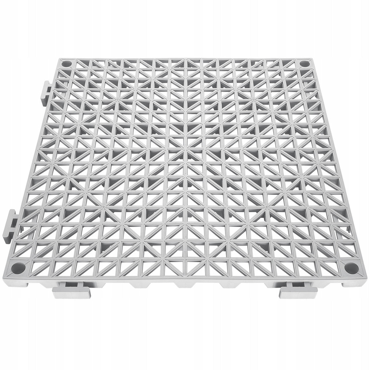 VEVOR INTERLOCKING HEAVY-DUTY FLOOR TILES 12 PCS PVC NON-SLIP