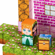 VEVOR MAGNETIC CONSTRUCTION BLOCKS 100 PCS CASTLE EDUCATIONAL SET FOR