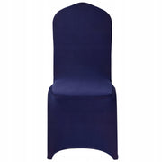 VEVOR 50 PCS NAVY BLUE ELASTIC WASHABLE CHAIR COVERS FOR WEDDINGS