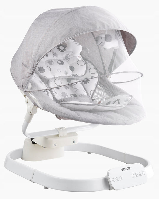 VEVOR ELECTRIC BABY SWING 3 SPEEDS REMOTE BLUETOOTH