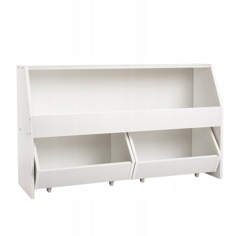 VEVOR CHILDREN'S WOODEN BOOKSHELF WITH STORAGE SPACE
