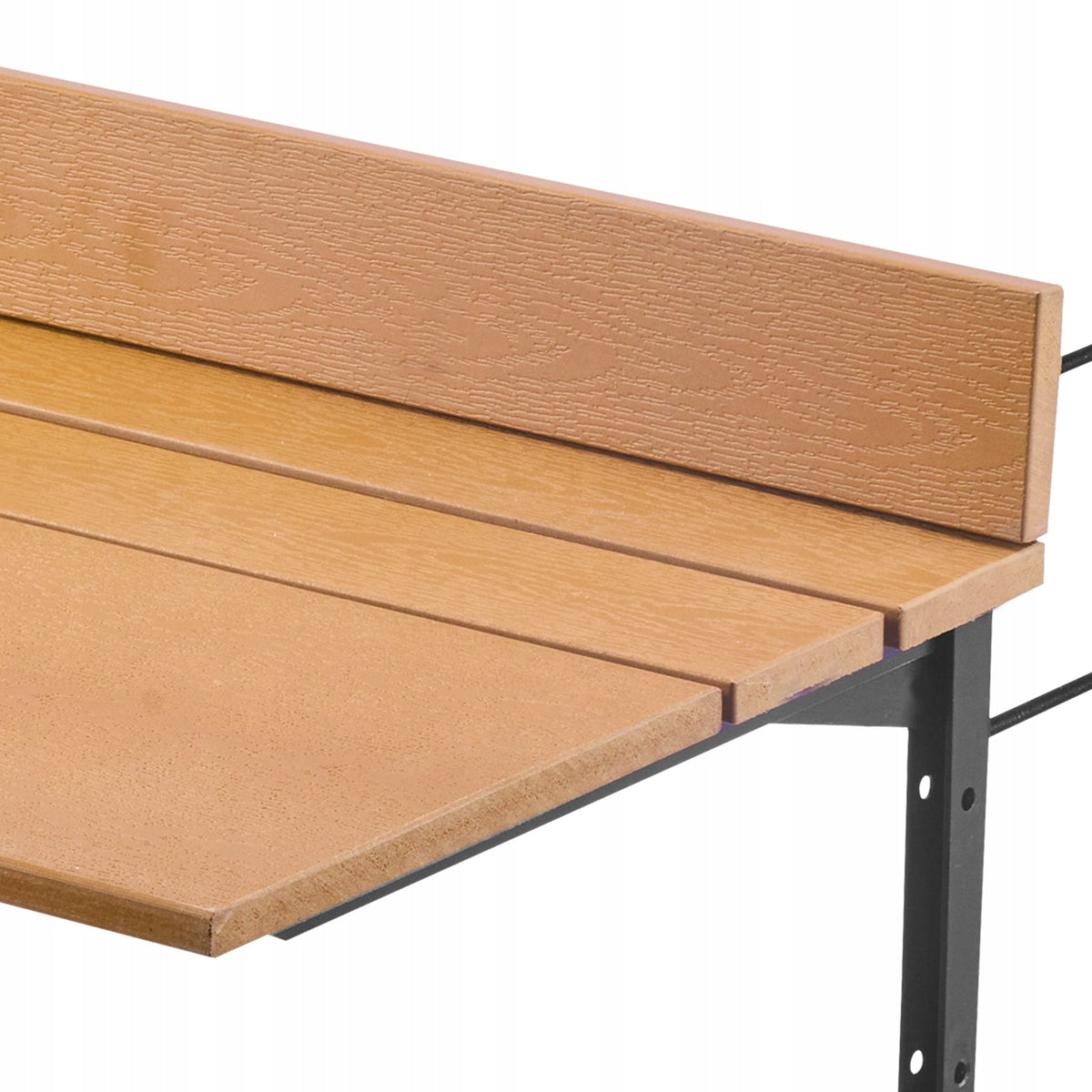 VEVOR FOLDING BALCONY HANGING TABLE 1000X345MM ADJUSTABLE STURDY