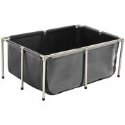 VEVOR 480L PROFESSIONAL FISH POND PVC STAINLESS STEEL FRAME VALVE