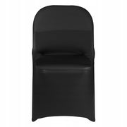 VEVOR CHAIR COVERS 150 PCS ELASTIC BLACK POLYESTER SPANDEX