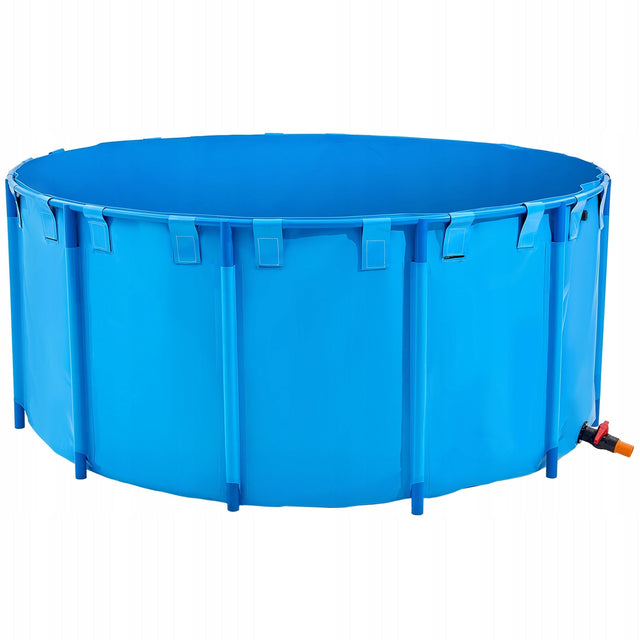 VEVOR 5000L PVC FISH POND FOLDABLE KOI CARP AQUARIUM STURDY